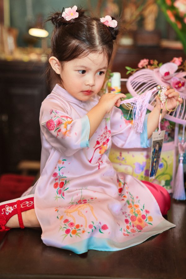 Áo dài tiểu tất niên - Hình ảnh 2